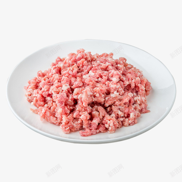 冰鲜精肉糜png免抠素材_88icon https://88icon.com 产品实物 冰鲜精肉糜 猪肉 猪肉碎 猪肉馅 生肉 盘子 肉 食材 饺子馅