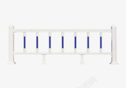 白色护栏公路护栏高清图片