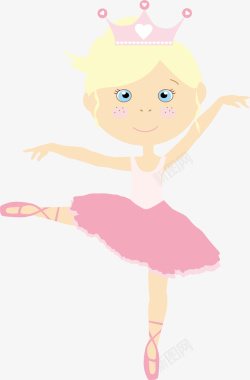 开心跳舞儿童节跳舞的小公主高清图片