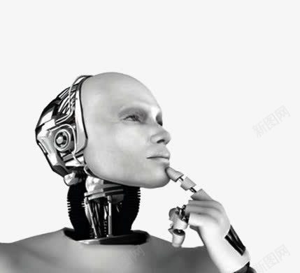 机器人png免抠素材_88icon https://88icon.com 思考 机器人背景图片 机器人脑袋 灰色的机器人图片
