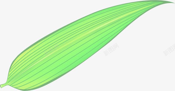 细长绿色竹叶png免抠素材_88icon https://88icon.com 竹叶 细长 绿色