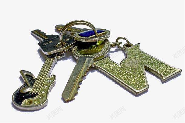 一把钥匙png免抠素材_88icon https://88icon.com 买房 交房 建筑 房产 钥匙串 门锁
