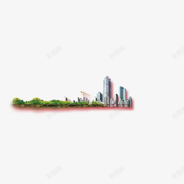 生态png免抠素材_88icon https://88icon.com 城市建设 环保 绿化覆盖