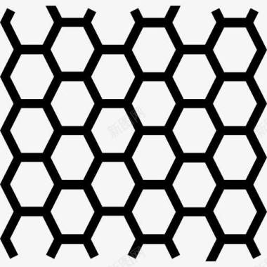 蜜蜂面板纹理图标图标