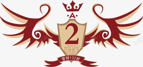 东华大学红色logo班级图案标志图标图标