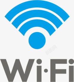WiFi无线网络标签素材