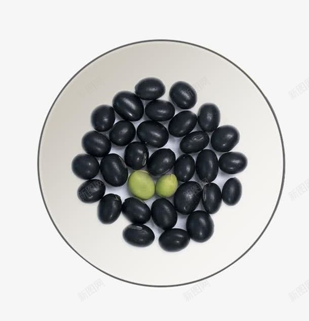 黑豆食材png免抠素材_88icon https://88icon.com 农作物 谷类 餐饮豆类 餐饮食物