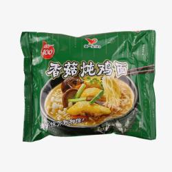 铺盖香菇炖鸡袋装香菇炖鸡面高清图片