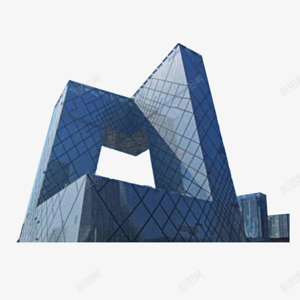 央视大楼png免抠素材_88icon https://88icon.com 中央电视台 北京现代建筑 大裤衩 央视大楼