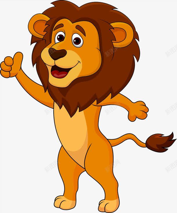竖起大拇指的狮子png免抠素材_88icon https://88icon.com 动物 卡通 微笑 新加坡狮子 森林动物 狮子 狮子涂色 猛兽 竖起大拇指 站立 野兽