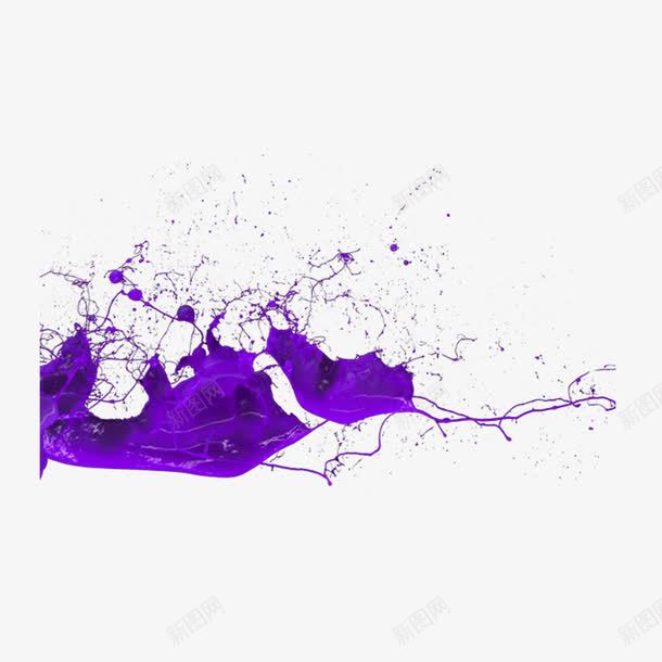 紫色喷溅不规则图形油漆png免抠素材_88icon https://88icon.com png设计 五颜六色 喷洒的 墨水 实物 广告 彩色 抽象 油漆 海报 真实的 紫色 美术 颜料 飞溅的