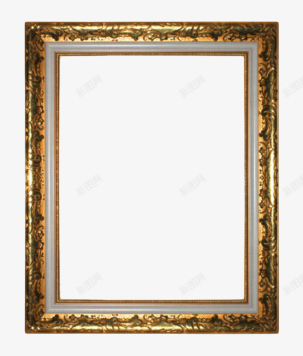 金色边框发亮的框架实物png免抠素材_88icon https://88icon.com 包围 包边 发亮 围边 斑驳 框框 纹理 纹路 装扮 装裱 装饰 裱画 金色相片框架 镶嵌 长方形
