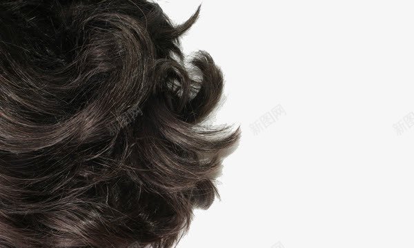 黑色头发png免抠素材_88icon https://88icon.com 头发 秀发 美发 黑色