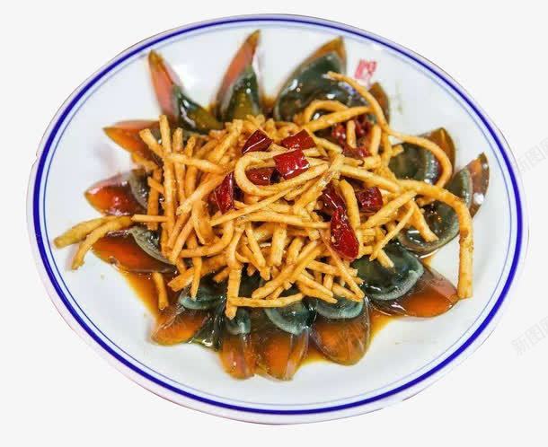 地方美食皮蛋拌馓子丝png免抠素材_88icon https://88icon.com 品种繁多 地方美食 油炸食品 皮蛋 零食 风味各异 馓子