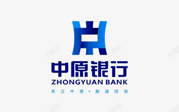 投资理财背景中原银行logo商业图标图标