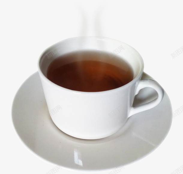 产品实物一杯热茶png免抠素材_88icon https://88icon.com 一杯热茶 一杯饮料 白色底盘 白色杯子