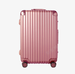 粉色旅行箱粉色拉杆密码箱实物图高清图片