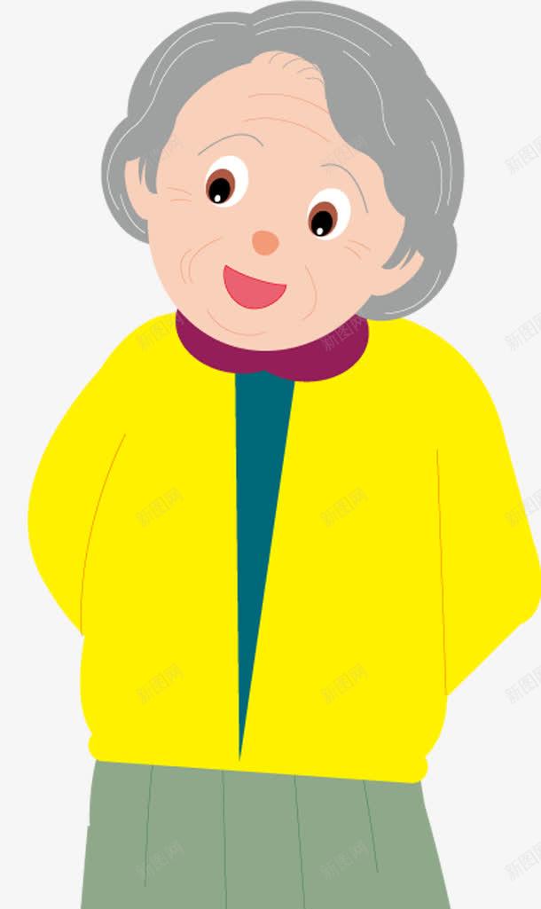 散步的老年人png免抠素材_88icon https://88icon.com 卡通人物 散步 老奶奶 老婆婆卡通 老年人散步 走路