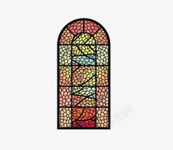教堂玻璃素材
