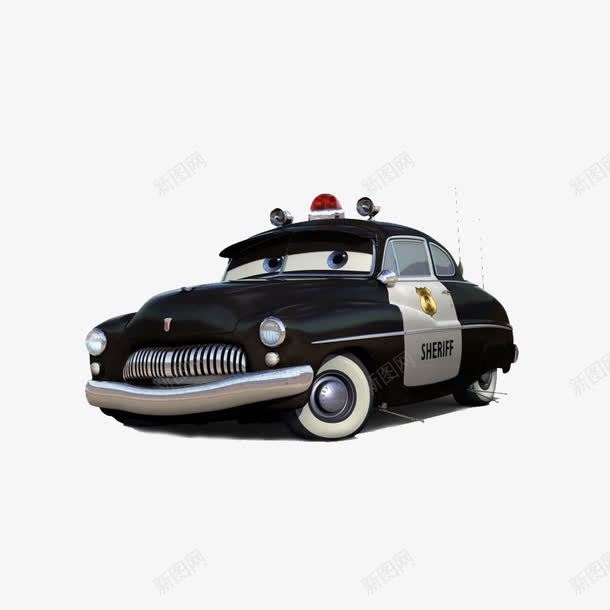 卡通警车png免抠素材_88icon https://88icon.com 卡通警车 可爱卡通车 时尚卡通车 汽车人物