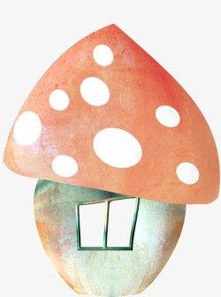 幻想儿童童话蘑菇屋高清图片