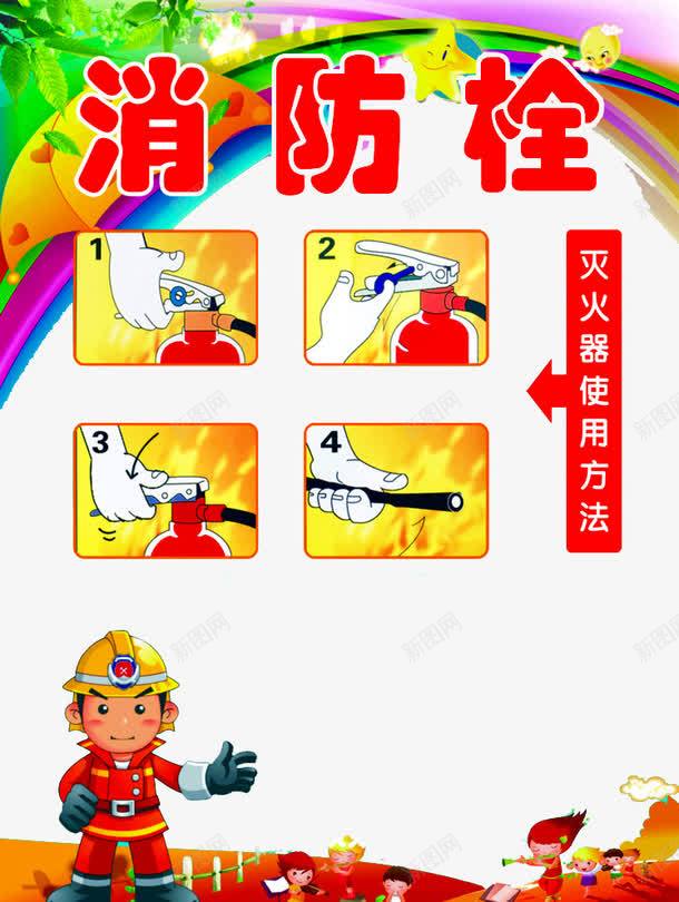 消防栓使用方法png免抠素材_88icon https://88icon.com 消火栓使用方法 消防员 消防器材 消防宣传栏 消防栓 灭火器 灭火器使用方法