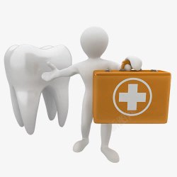 牙齿健康修复图素材