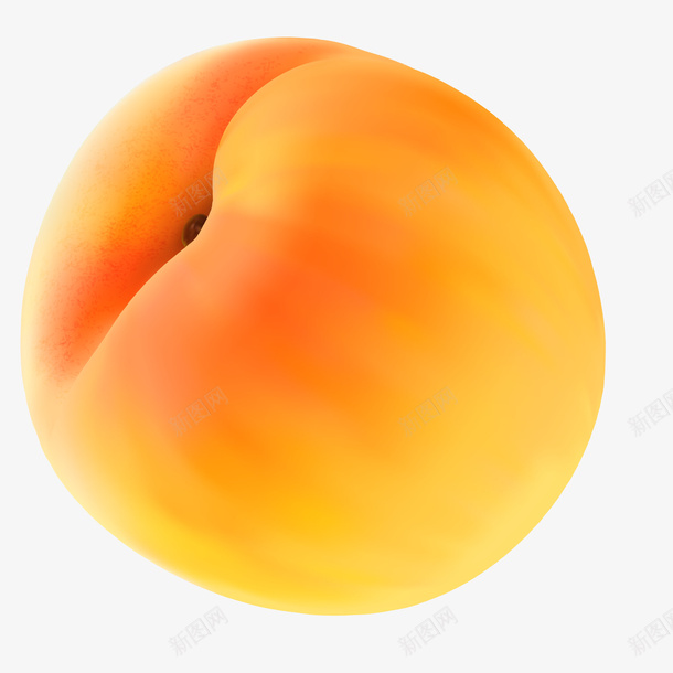 黄色的新鲜桃子png免抠素材_88icon https://88icon.com 新鲜 桃子 植物 水果 立体 食物 黄色
