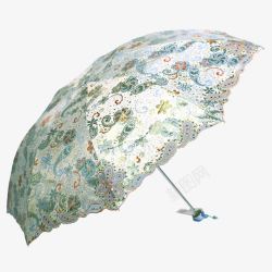 黑胶遮阳伞雨伞天堂伞折叠防风高清图片