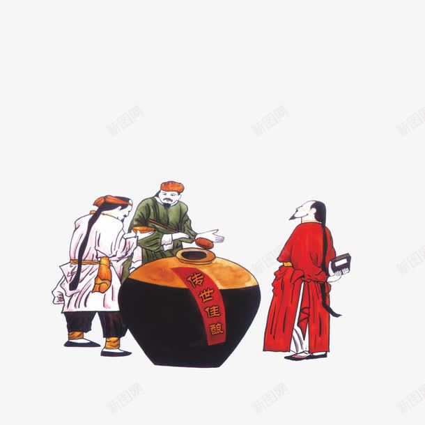 喝酒品酒png免抠素材_88icon https://88icon.com 古风酒坛 年终聚会 敬酒 酒 酒坛 酒瓶