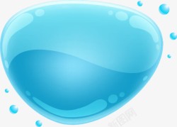 水晶泡泡水晶气泡元素高清图片