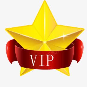 高档VIP背景星星VIP图标图标