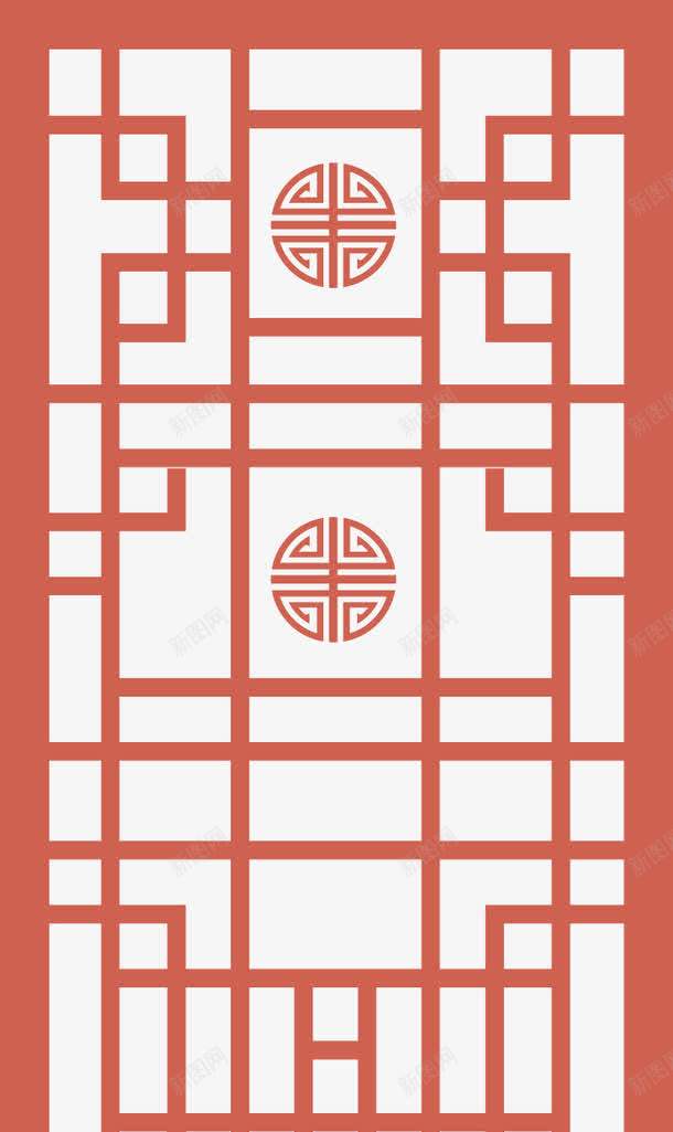 传统窗格花纹png免抠素材_88icon https://88icon.com 中国风 传统窗格花纹 古典门窗 复古门窗