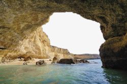贝纳吉尔海滩洞穴素材
