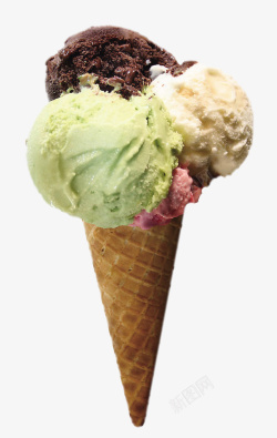 冰淇淋剪影食物剪影饮料卡通冰淇淋高清图片