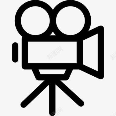 技术素材电影摄影机图标图标