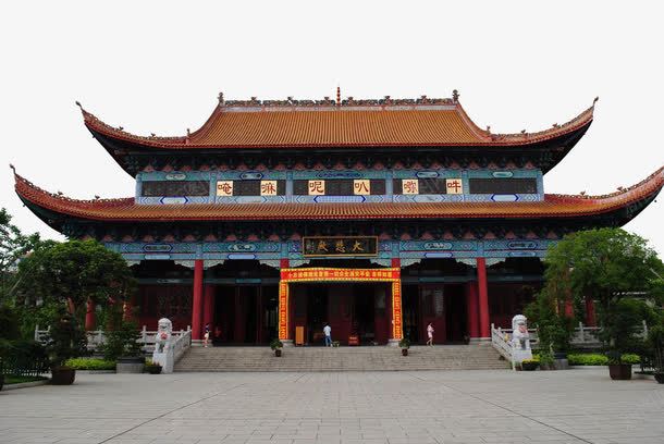 长沙开福寺景区png免抠素材_88icon https://88icon.com 旅游景区 著名景点