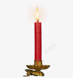 点燃的蜡烛图片烛台和蜡烛高清图片
