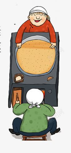 摊煎饼插画png免抠素材_88icon https://88icon.com 促进消费 卖东西 地摊经济 小吃 小摊贩 插画 摆地摊 摆摊 摊位 摊煎饼 煎饼 经济 路边摊 集市