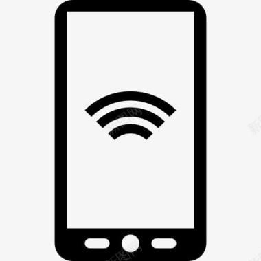WIFI信号格平板WiFi信号在屏幕上图标图标