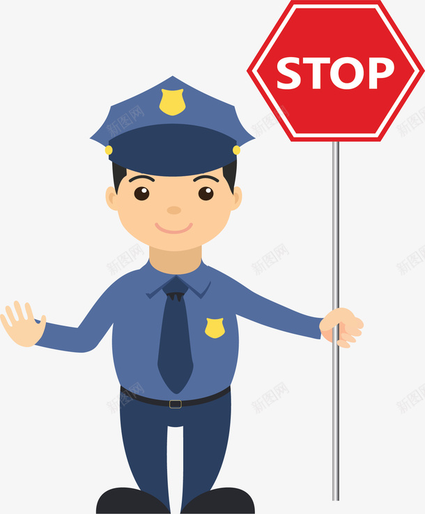 路边指示牌交通警察矢量图ai免抠素材_88icon https://88icon.com 交警 交通警察 交通警察卡通 卡通警察人物 矢量png 矢量图 维持秩序 警察 警察叔叔 路牌 路边路牌