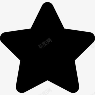 不同形状的星星可爱的星星图标图标