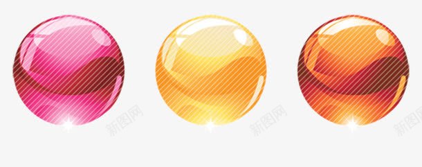 玻璃珠png免抠素材_88icon https://88icon.com 圆圈 玻璃珠 玻璃球