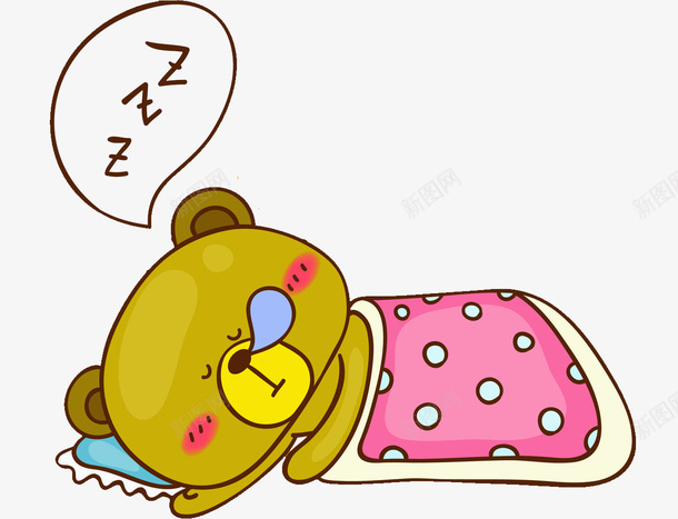 卡通睡觉的小熊图png免抠素材_88icon https://88icon.com 卡通 可爱的 小熊 打呼噜 插图 杯子 熟睡的 睡觉