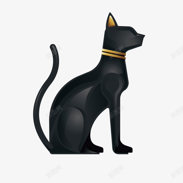 黑猫侧面png免抠素材_88icon https://88icon.com 3D PNG免抠图 PNG免抠图下载 动物 古埃及 埃及代表物 宠物 装饰 黑猫简笔画 黑猫背影