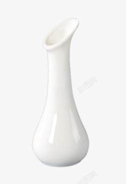 纯白花瓶素材