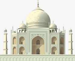 伊斯兰复古建筑物素材
