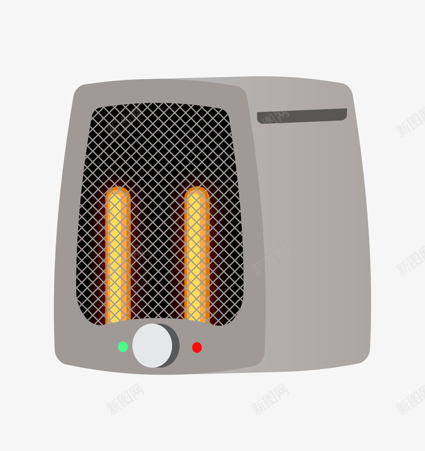 发热管取暖png免抠素材_88icon https://88icon.com 卡通手绘 发热管 取暖器 暖气 橙色 生活用品