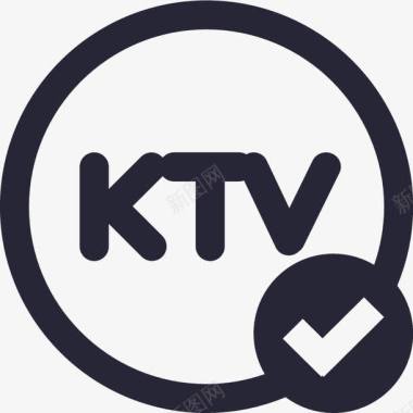 开门锁KTV开图标图标