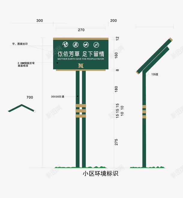 小区环境导视系统png免抠素材_88icon https://88icon.com 地产公司 场地使用说明牌 宣传栏 导视系统 小区平面图 物业小区 草地牌